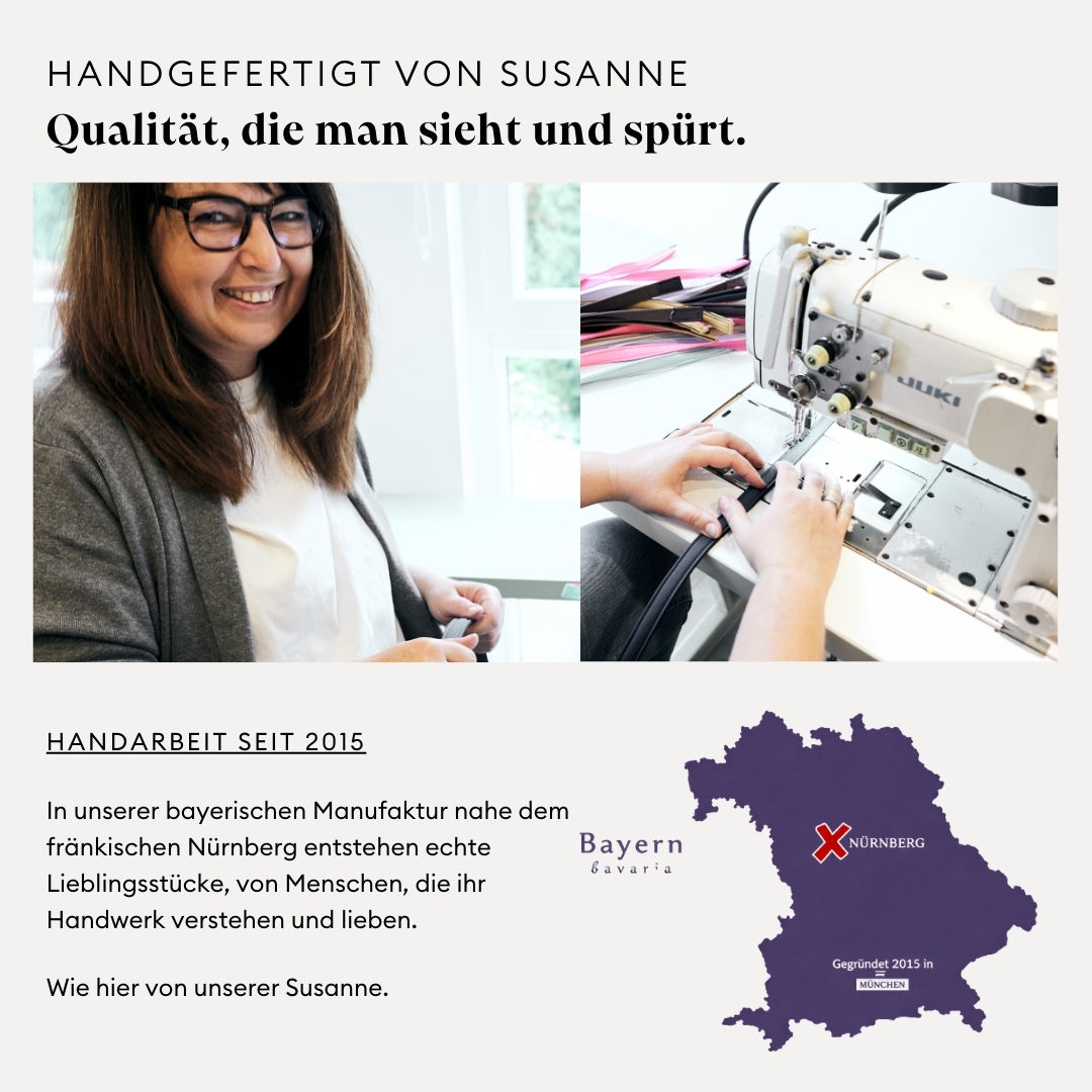 isartau Softie Manufaktur, Fertigung von Hundegeschirren und Halsbändern in Handarbeit