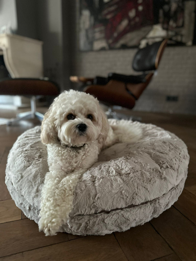 Bobbie in Bagelbettchen Größe S, Beige