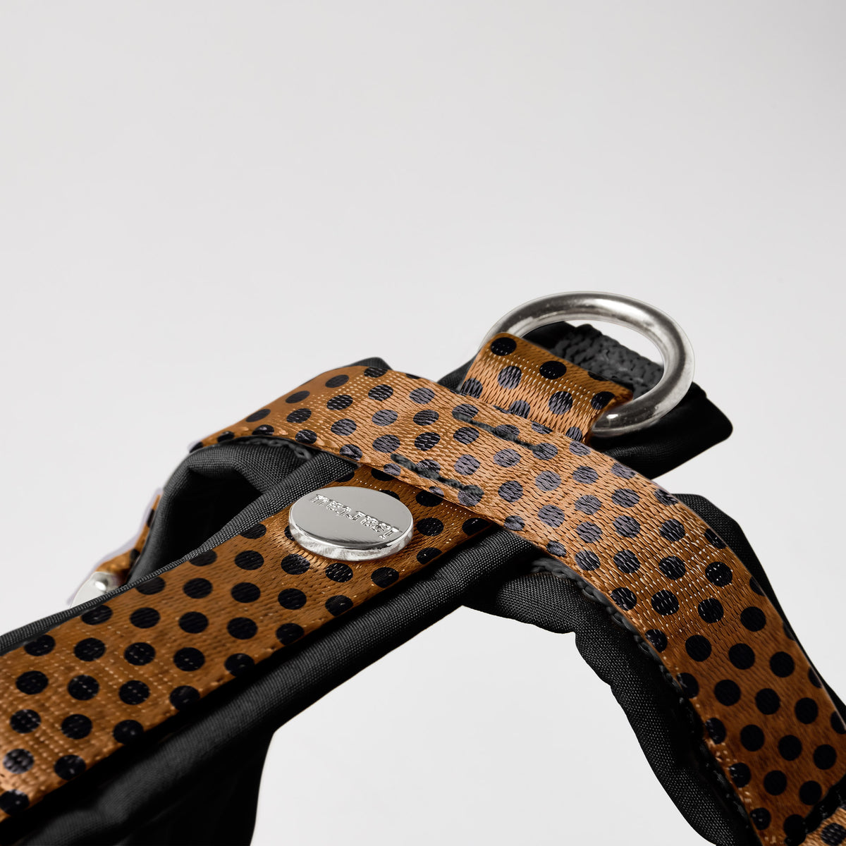 Hundegeschirr POLKA DOTS, Cognac