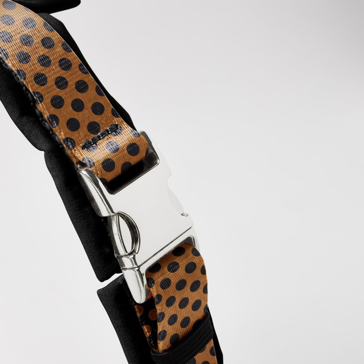 Hundegeschirr POLKA DOTS, Cognac