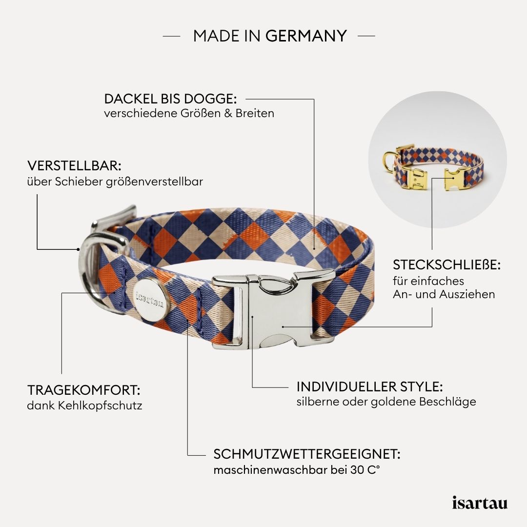 Welpenhalsband KÜSTENFEUER