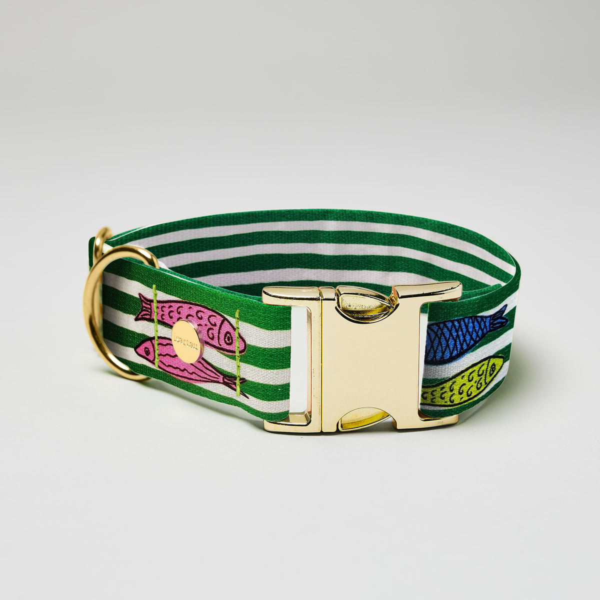 Designerhalsband SALTY, goldfarben