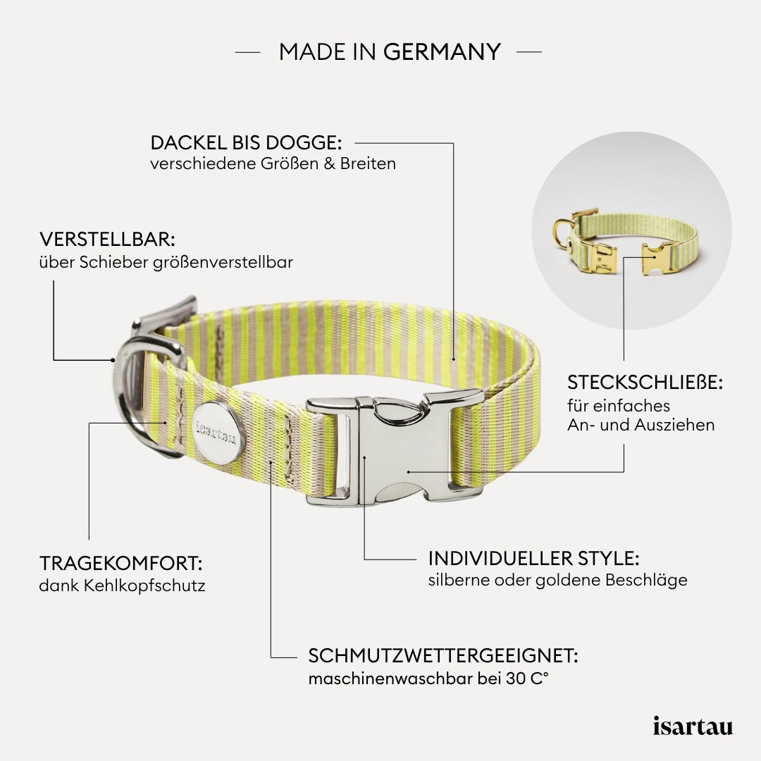 isartau Hundehalsband „Sunny“, Produktdetails