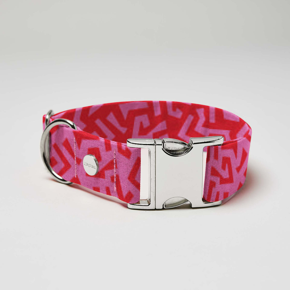 isartau Hundehalsband „Sweety“, silberfarbene Beschläge