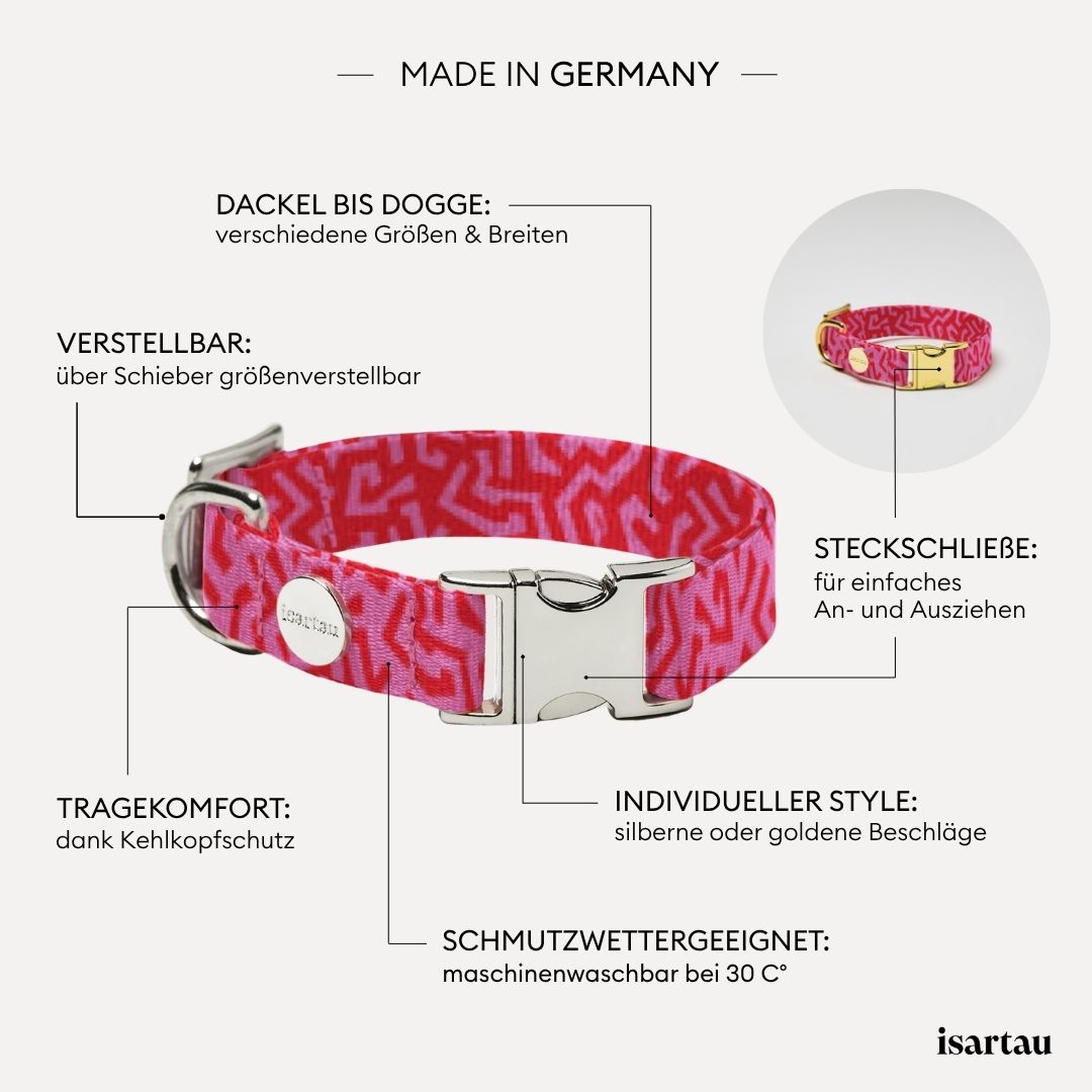 isartau Hundehalsband „Sweety“, Produktdetails