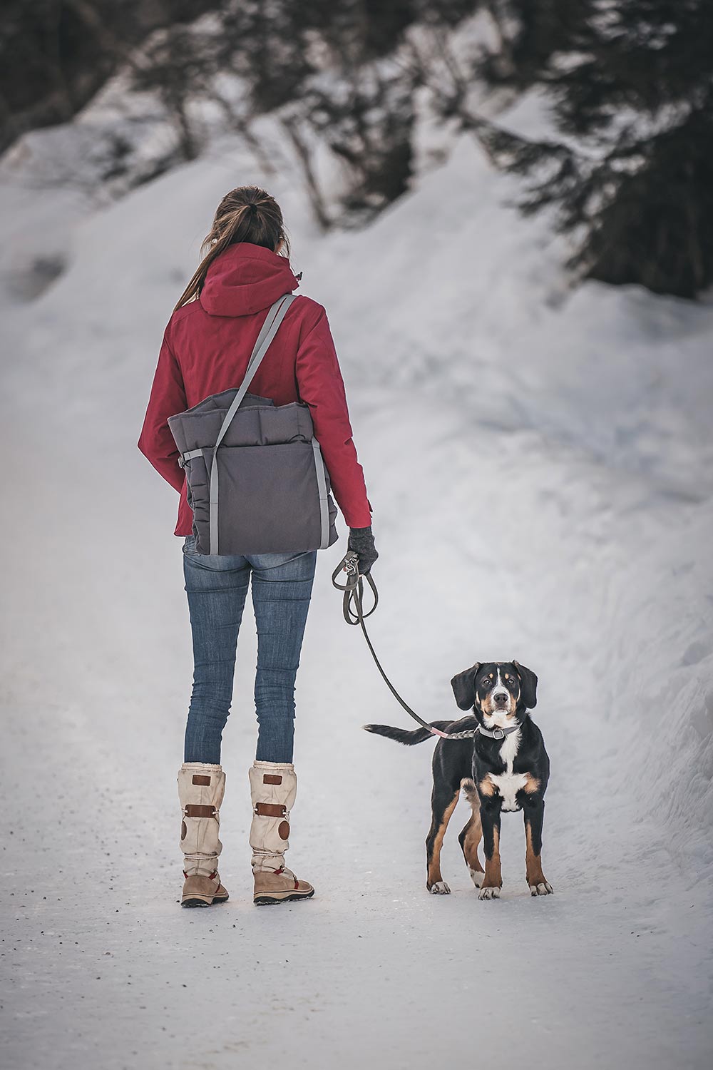 Reisedecke Pocket Grau, mit Taschenfunktion