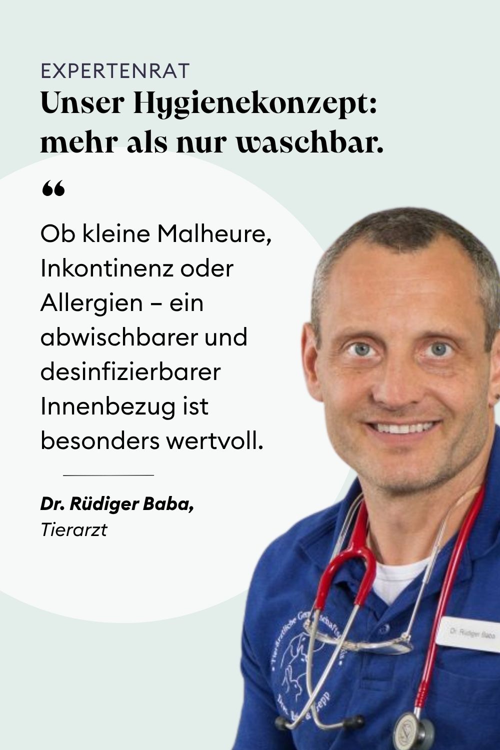 Hundebetten mit Hygienekonzept von Tierarzt empfohlen