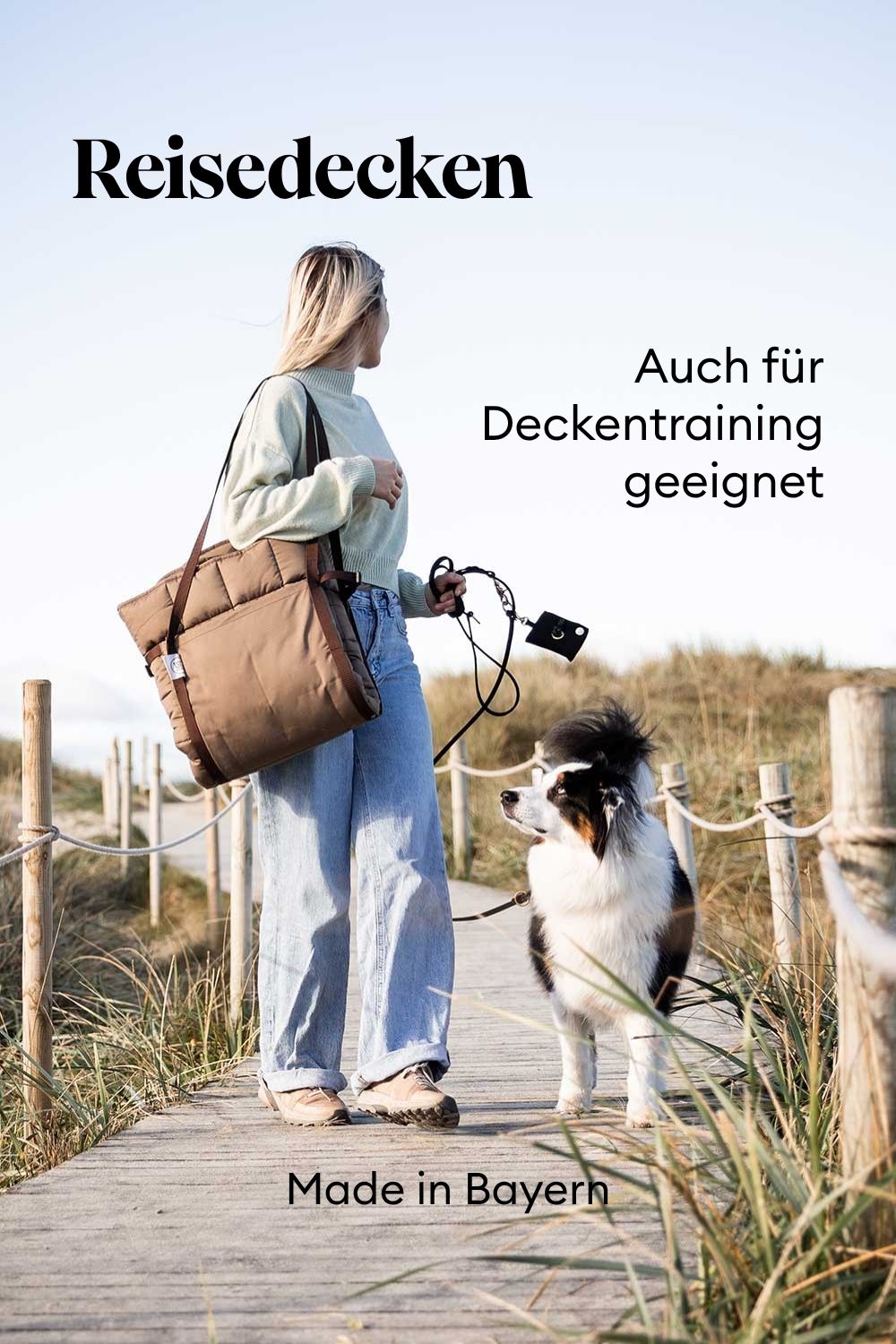 Reisedecken für den Urlaub und auch für Desckentraining