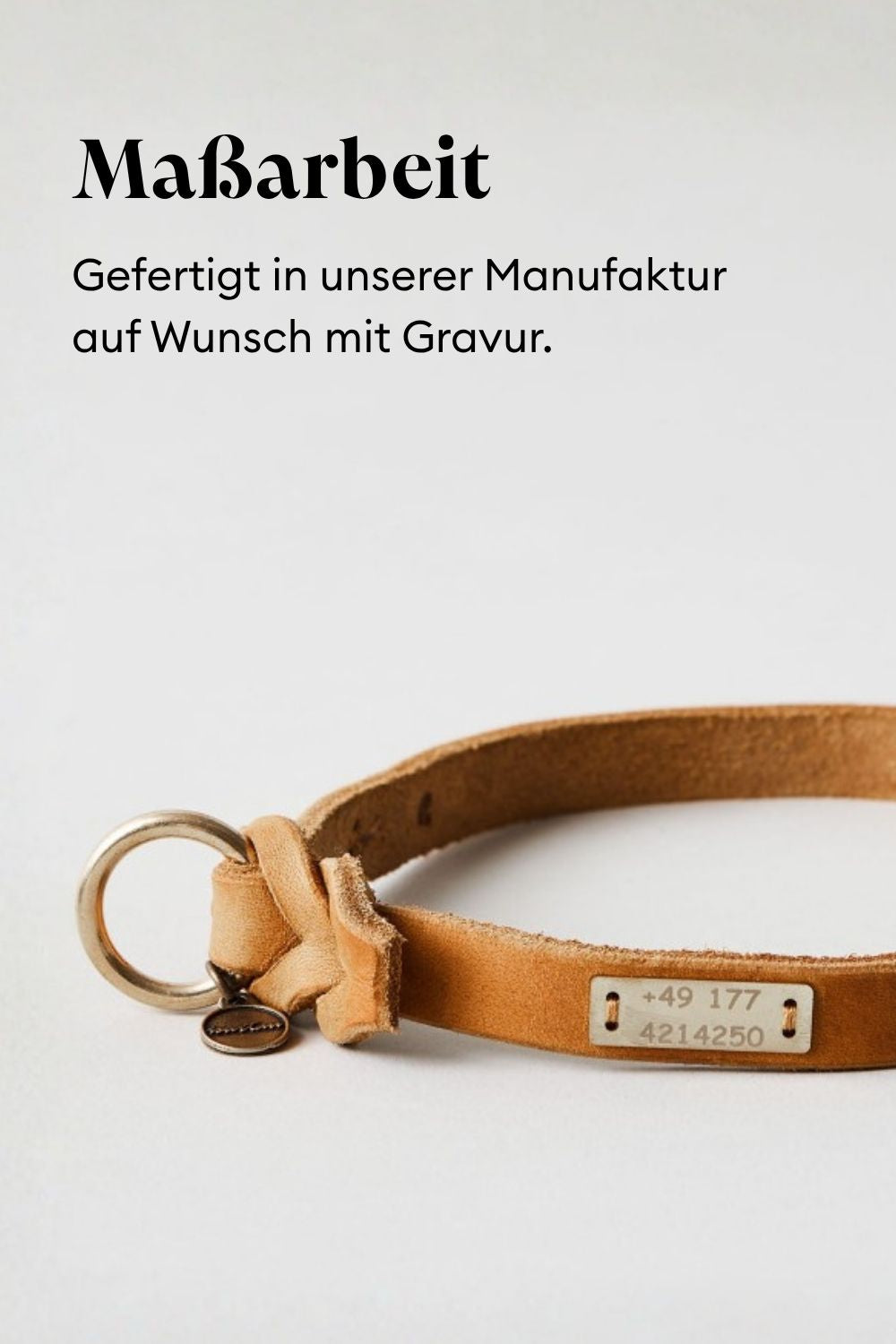 Markenbänder für Hunde mit Gravur