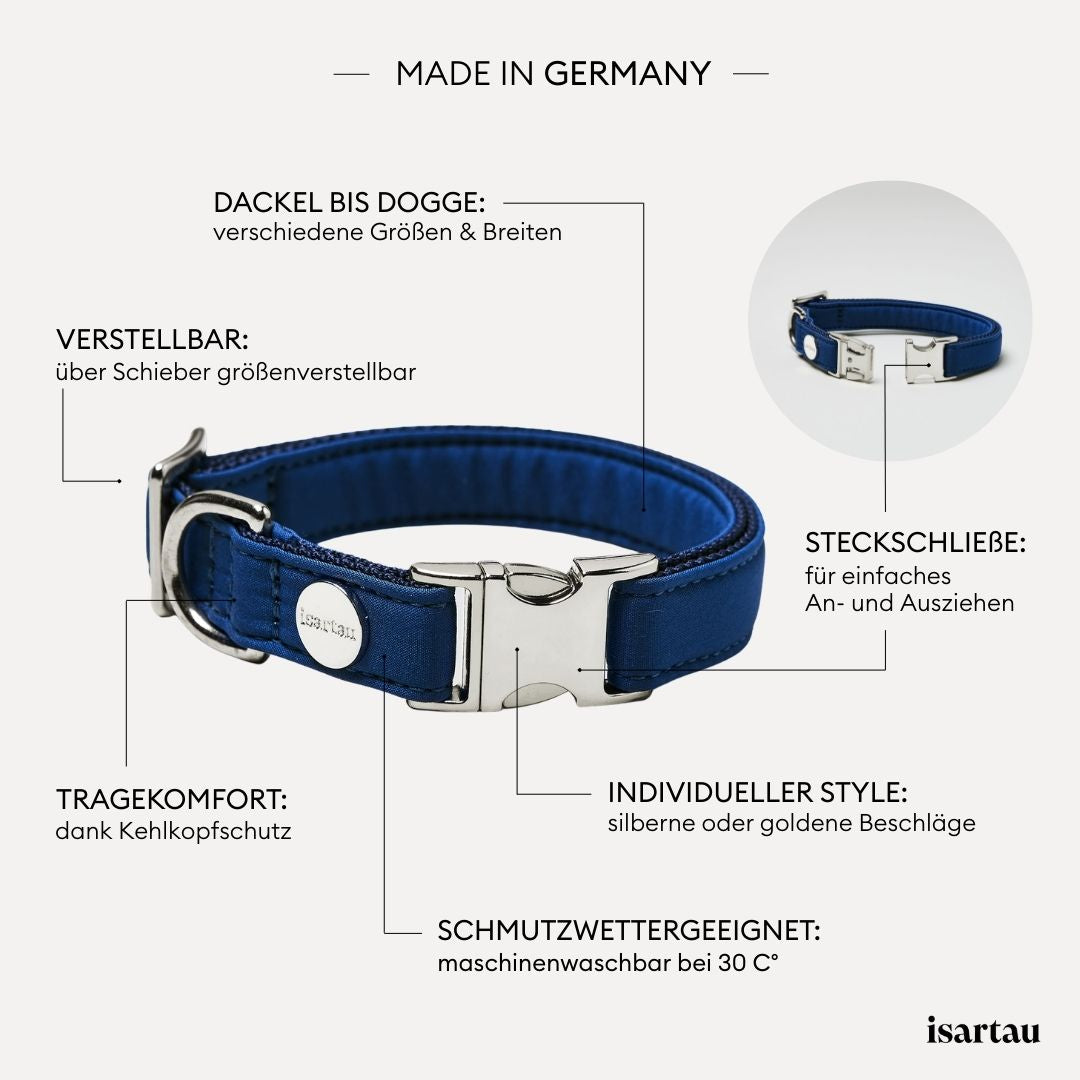 isartau Halsband Softie Dunkelblau, Produktdetails
