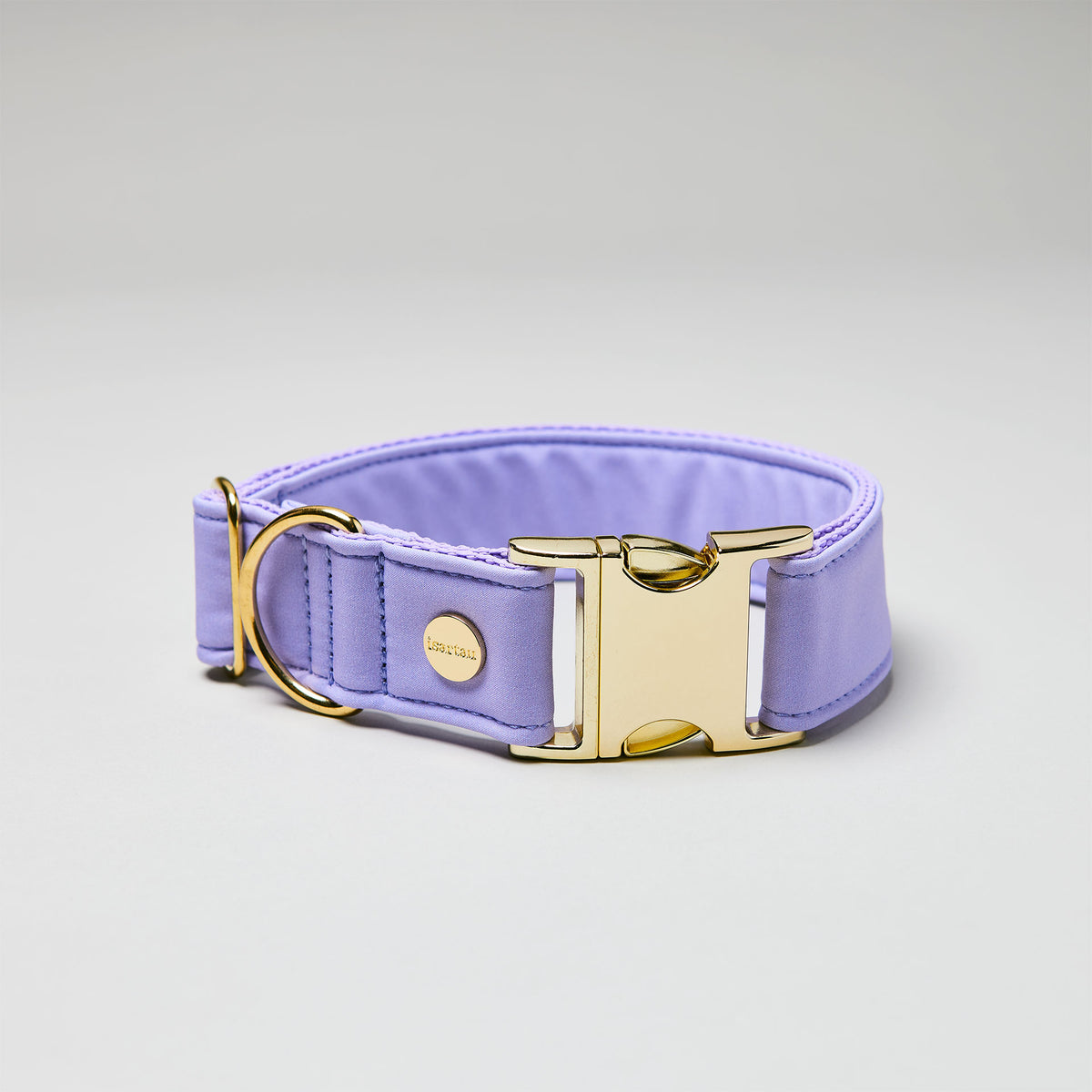 isartau Halsband Softie Lavendel, goldene Beschläge