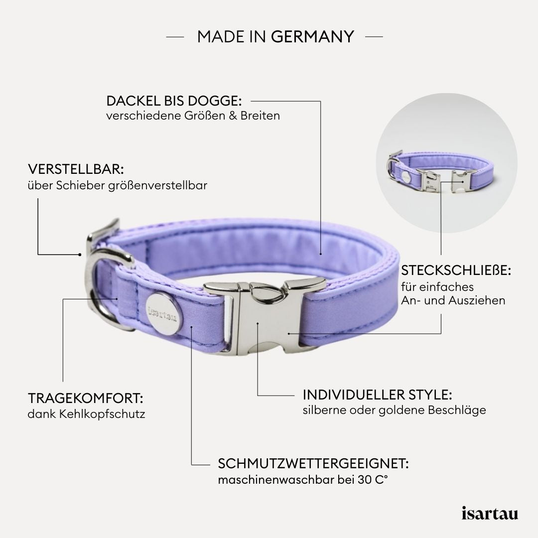 isartau Halsband Softie Lavendel, Produktdetails