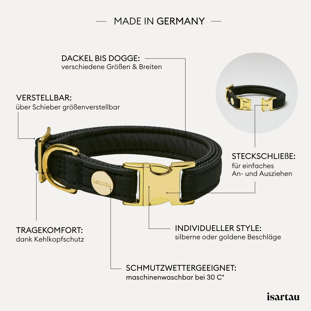 isartau Halsband Softie Schwarz, Produktdetails