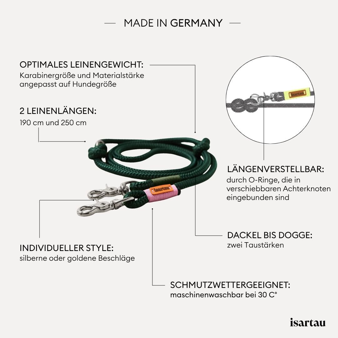 isartau Tauleine Evergreen Rose-Grün, Produktdetails