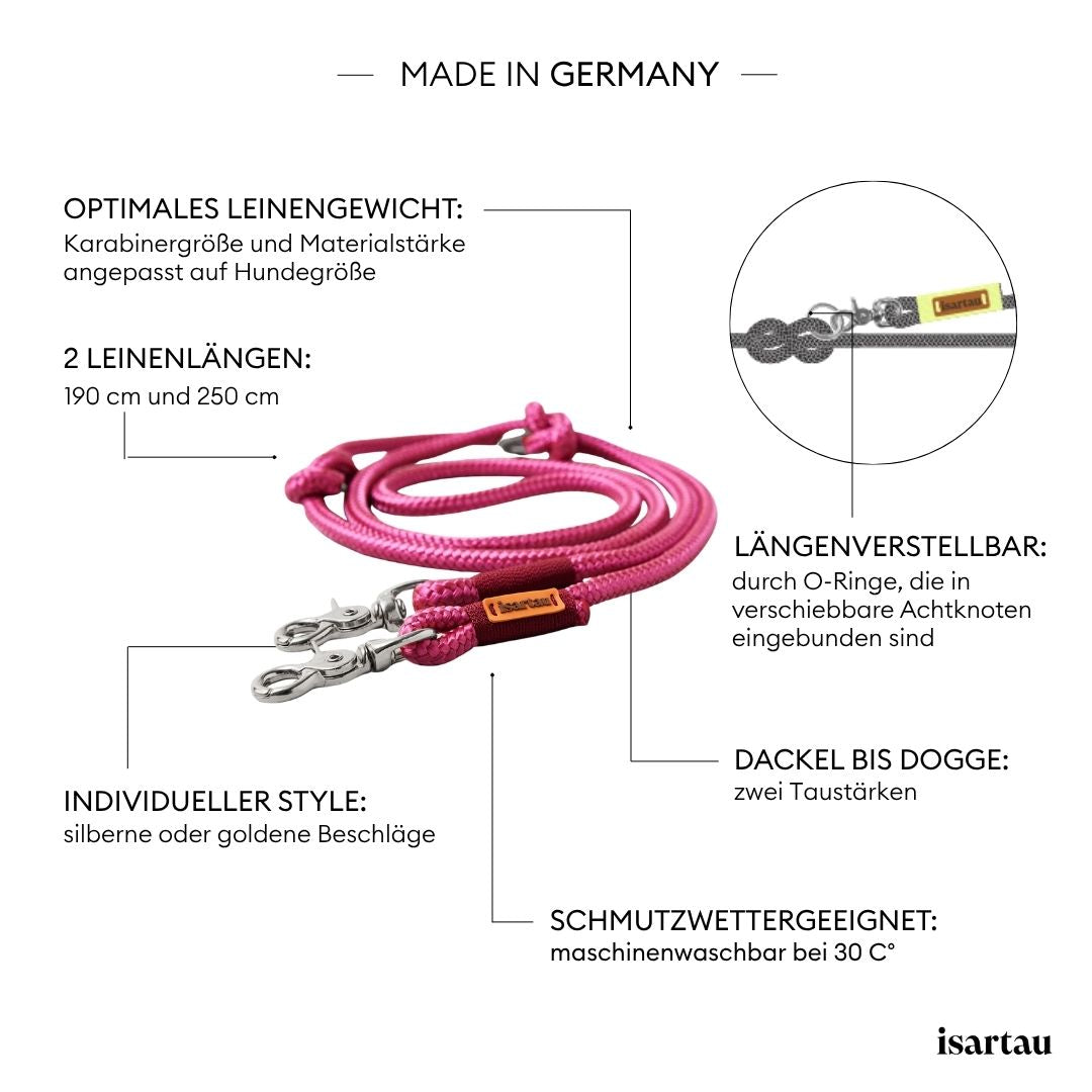 isartau Tauleine Viva Magenta Burgunder, Produktdetails