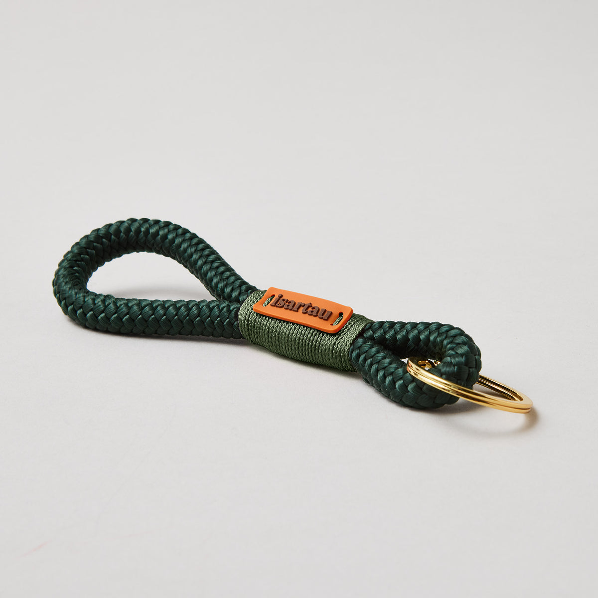 isartau Schlüsselanhänger Evergreen Grün, Softtau, gold