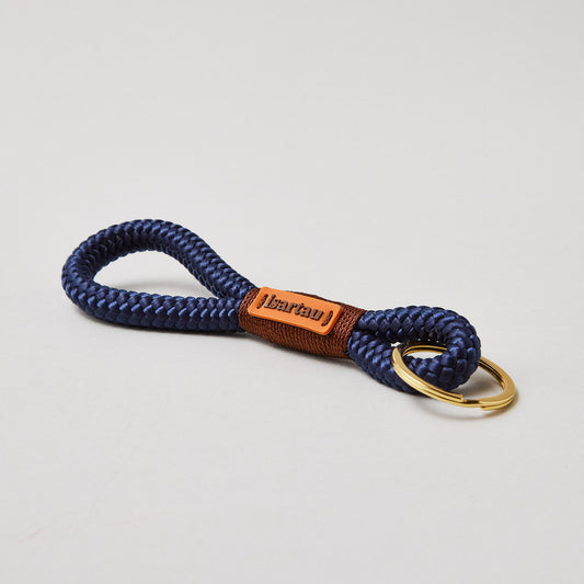 isartau Schlüsselanhänger Indigo Sea Kastanie, Softtau, gold