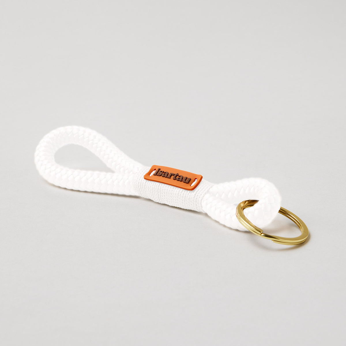 isartau Schlüsselanhänger Pure Breeze Weiß, Softtau, gold