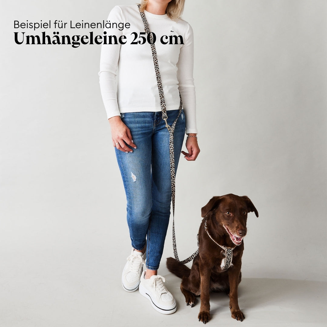 isartau Designerleine als Umhängeleine, 250 cm