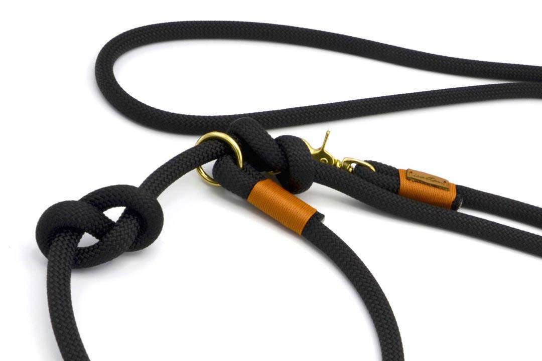 Retrieverleinen Black Mamba LOTTA (Kletterseil)