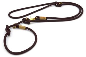 Retrieverleine 2-fach verstellbar (ca. 190cm + Halsung) - Kletterseil
