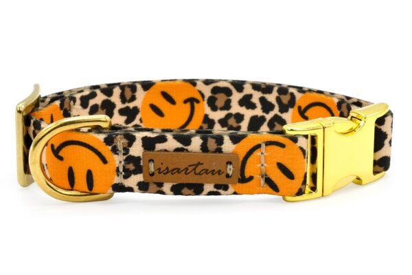 verstellbares Hundehalsband *Leo mit Smile*, 20mm