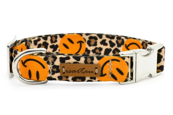 verstellbares Designer Hundehalsband *Leo mit Smile*, 20mm