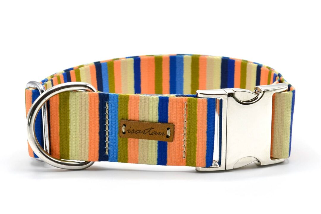 ECO-Line Hundehalsband, *Sommerbrise*, Größe XL, Breite 38mm