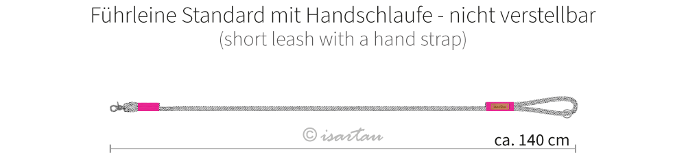 Führleine mit Handschlaufe