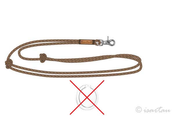 Handykette mit Karabiner in silberfarben