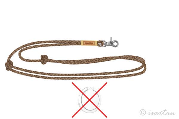 Handykette ohne Halterring in silberfarben - Takel gold