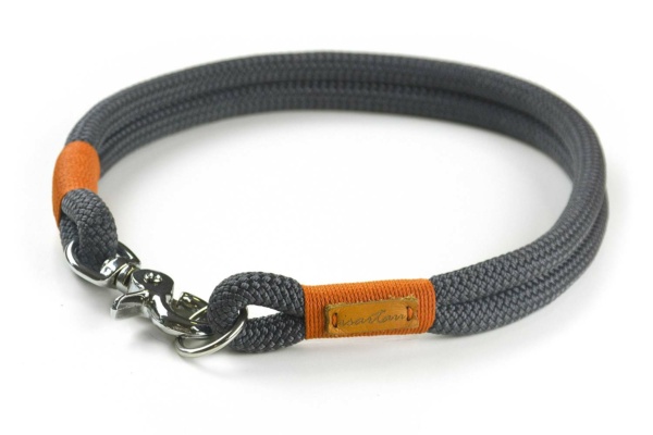 festes Halsband mit Karabinerverschluss, nicht verstellbar – Kletterseil