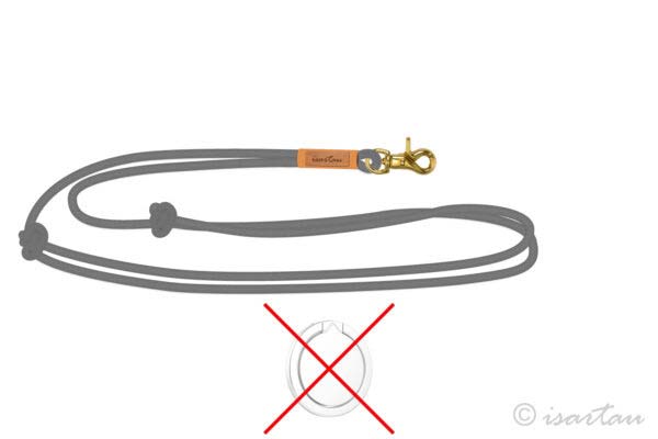 Handykette ohne Halterring in goldfarben