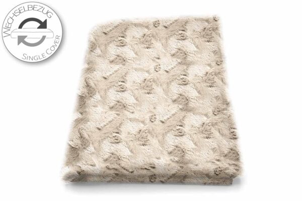 Bezug FELL Beige für Matratze "Ortho Safe"