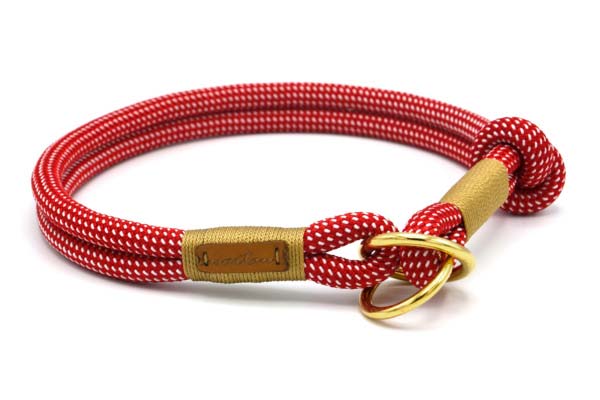 Zugstopp Halsband mit Knoten-Stopp – Kletterseil