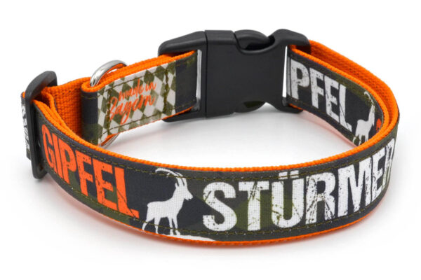 Statement-Halsband Gipfelstürmer Adult KHAKI/ORANGE