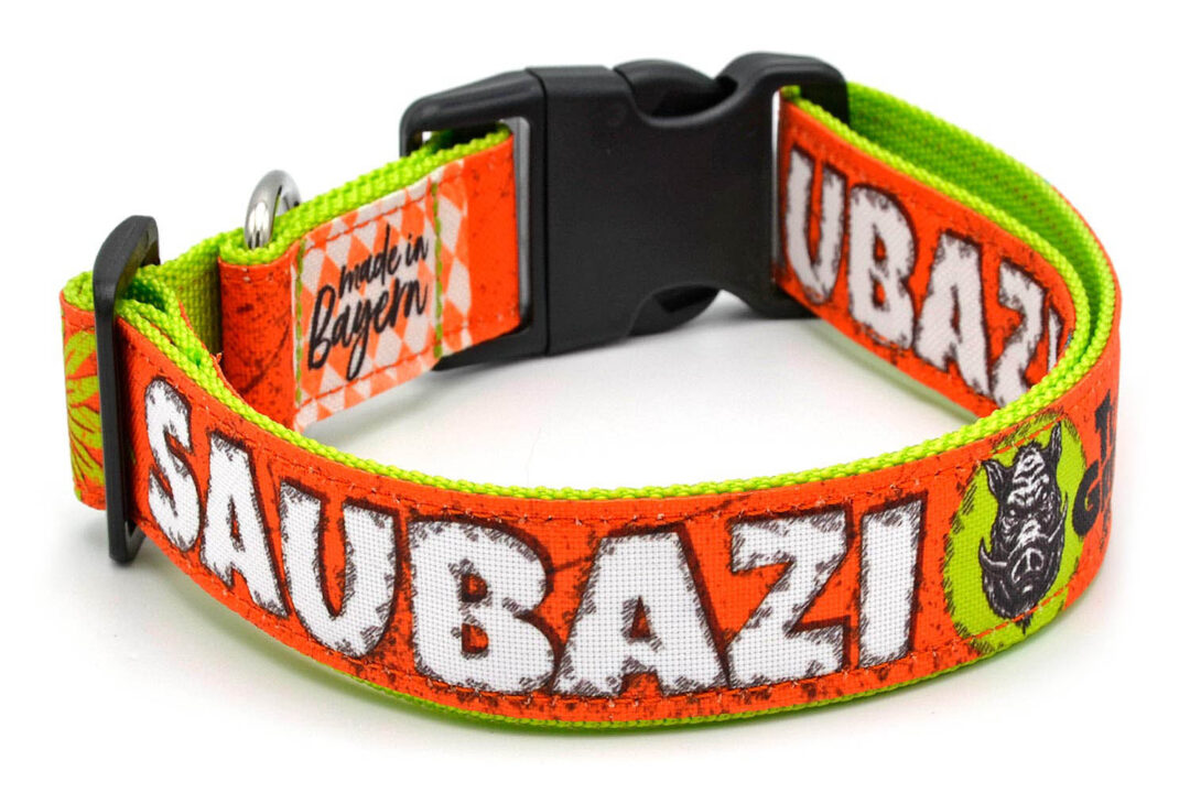 Statement-Halsband Saubazi Adult ORANGE