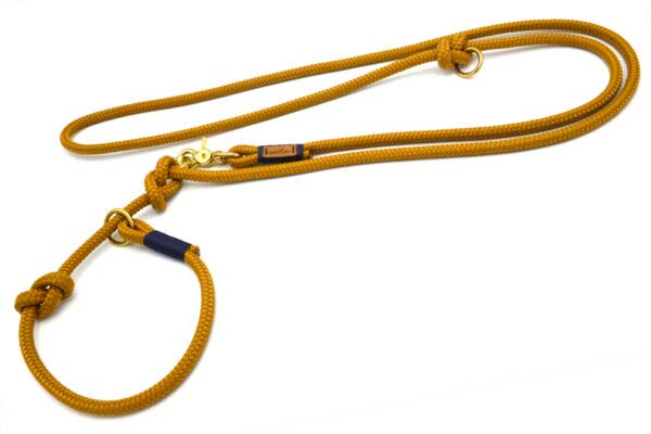 Retrieverleine 2-fach verstellbar (ca. 190cm + Halsung) - Softtau